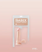 Basix 6 Inch Suction Cup Dildo — Coy
