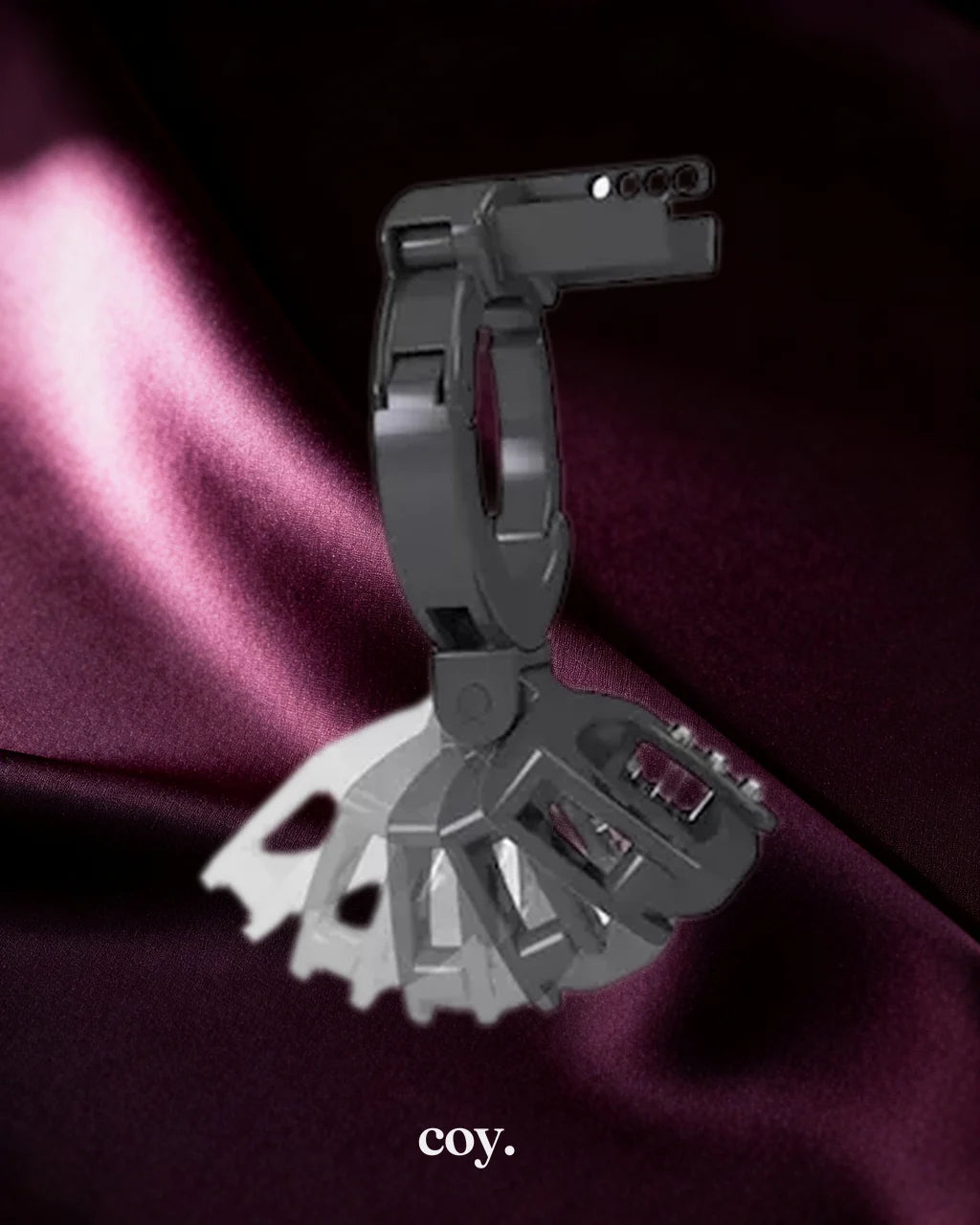 Mystim Pubic Enemy No.3 With Ball Squeezer — Coy