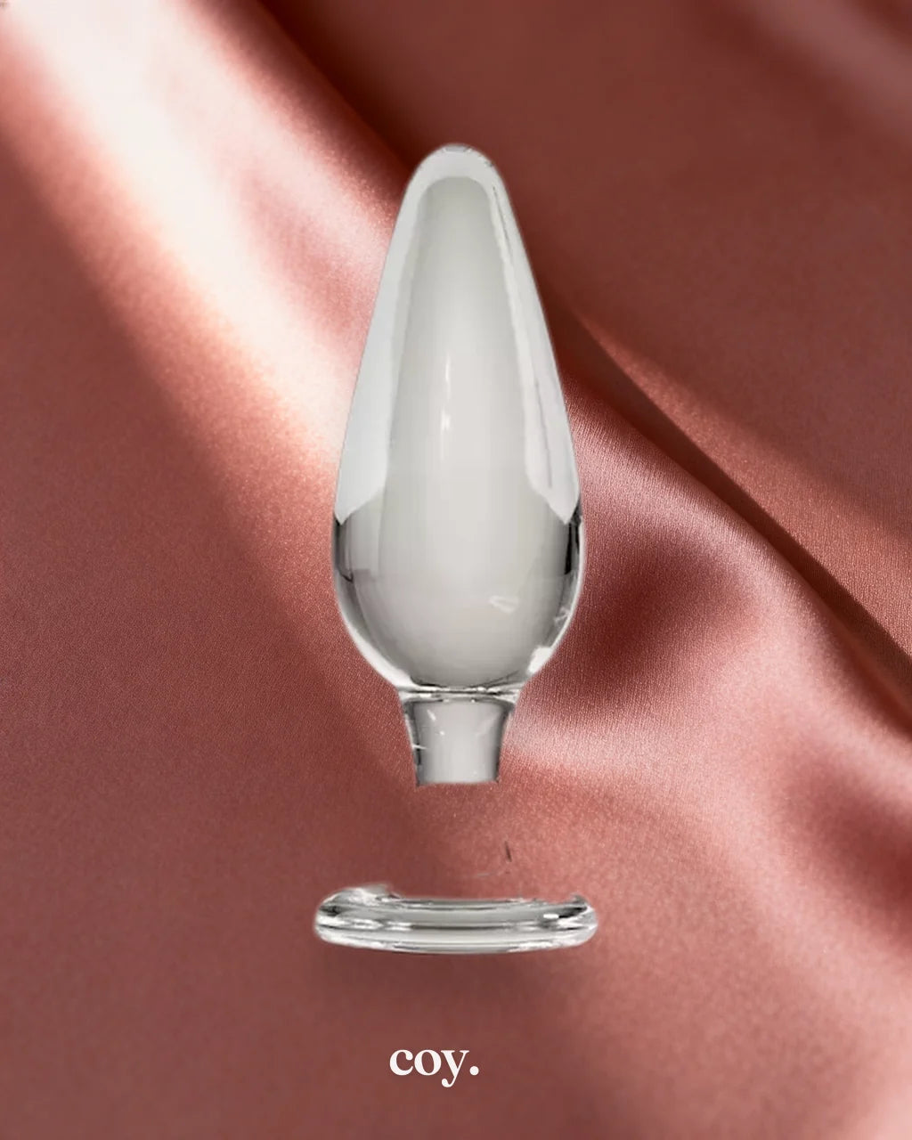 Icicles Hand Crafted Glass Anal Toy No 26 — Coy