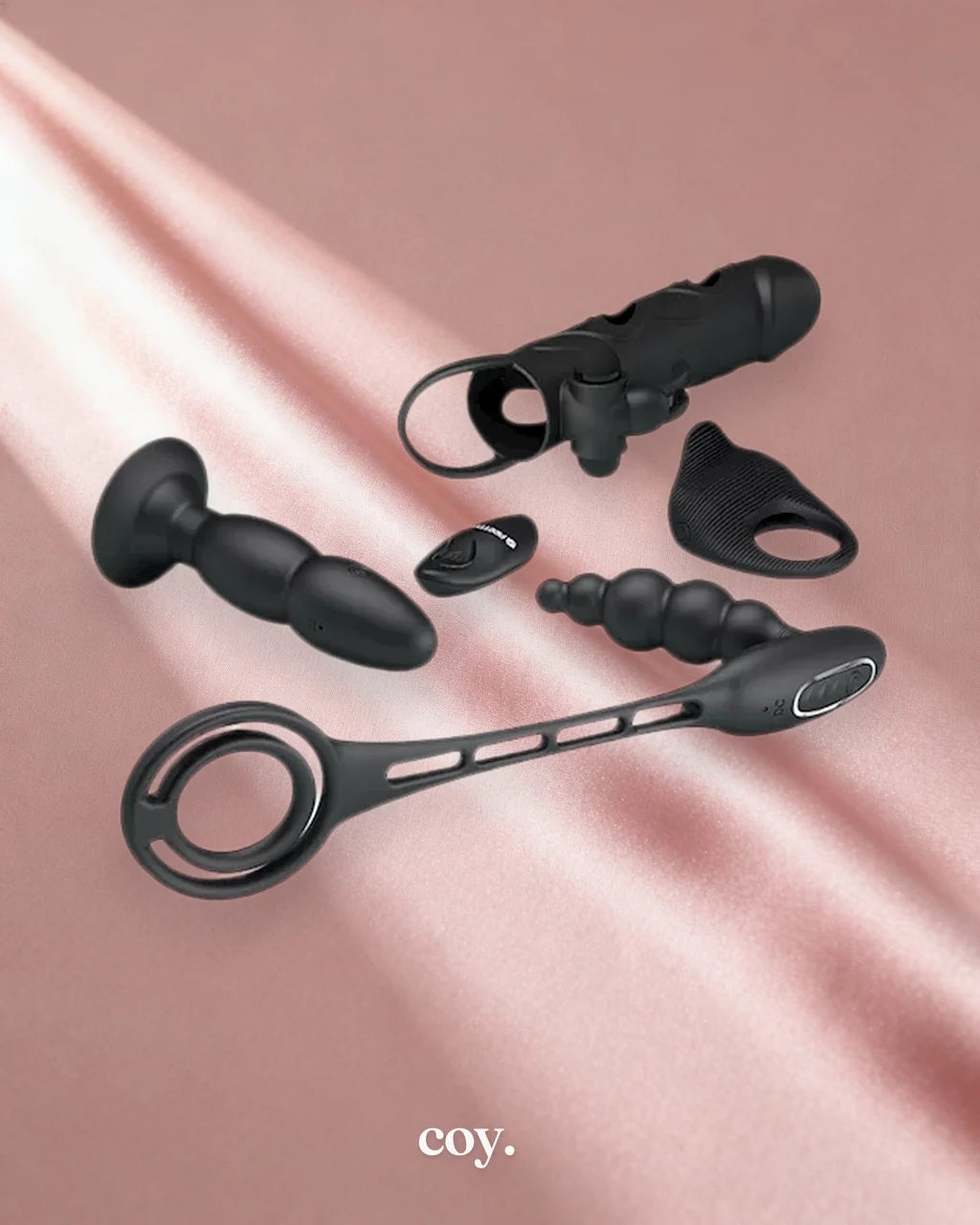 Aeystheter Collection Master Hunter Vibrator Kit — Black — Coy