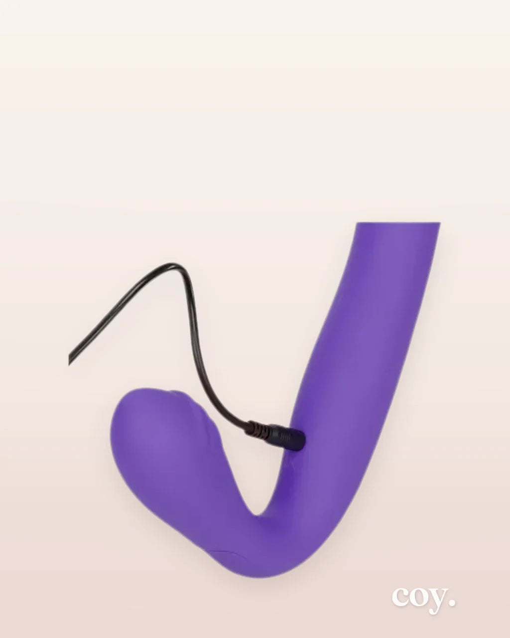 Rechargeable Silicone Love Rider Strapless Strap-On — Coy
