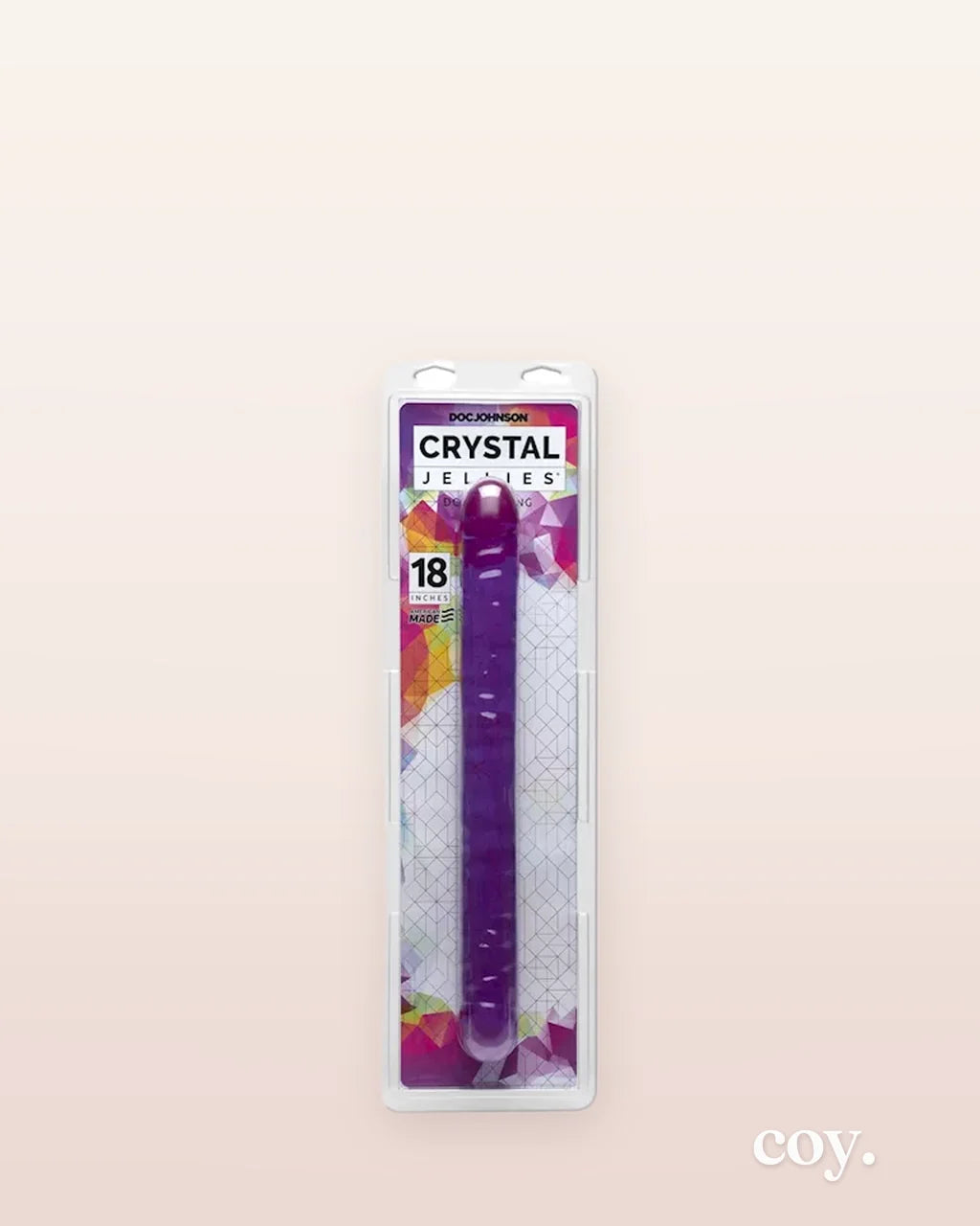 Crystal Jellies 18 Inch Double Dildo — Coy