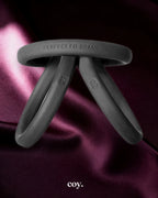 Perfect Fit Xact-Fit Kit L-X Cock Ring — Black — Coy