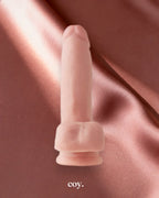 Share Satisfaction Nood Suction Cup Realistic Dildo 6.7 Inch — Coy