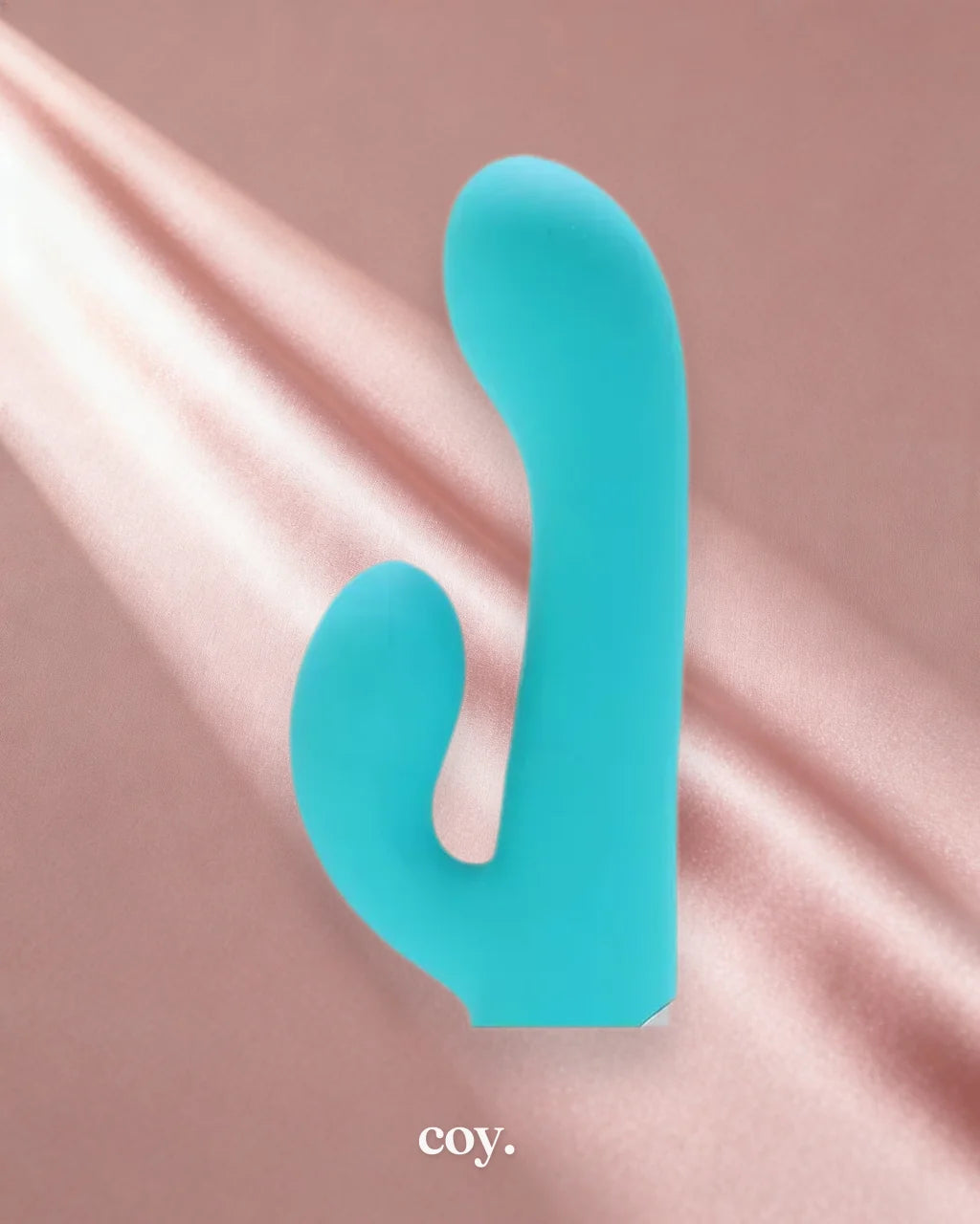 Enchanted Lover Rabbit Vibrator 9.1 Inch — Turquoise — Coy