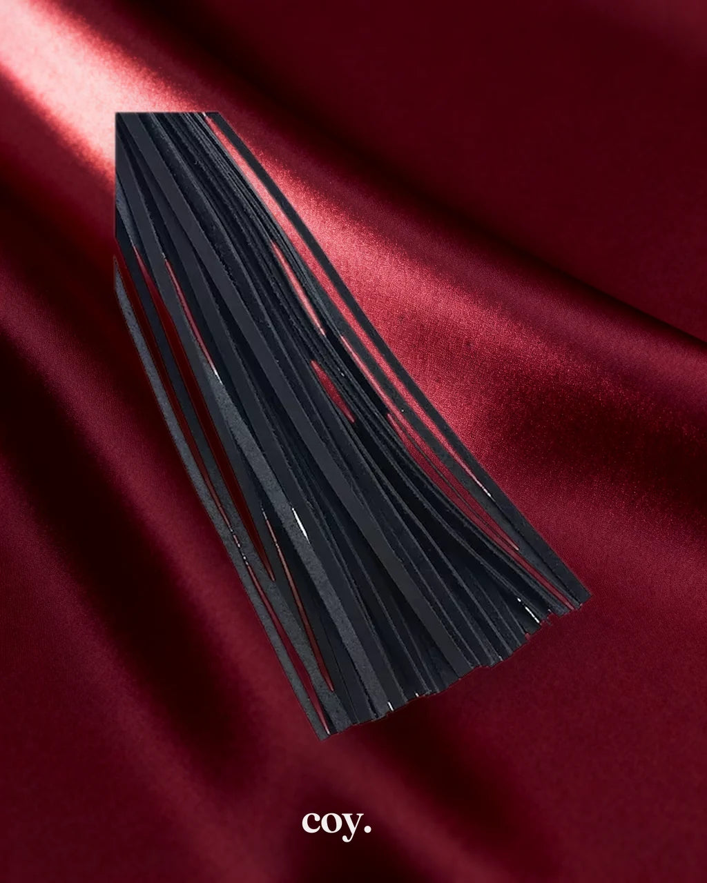 Bound X Diamond Handle Flogger — Coy