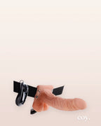 Fetish Fantasy 7? Vibrating Hollow Strap-On With Balls — Coy