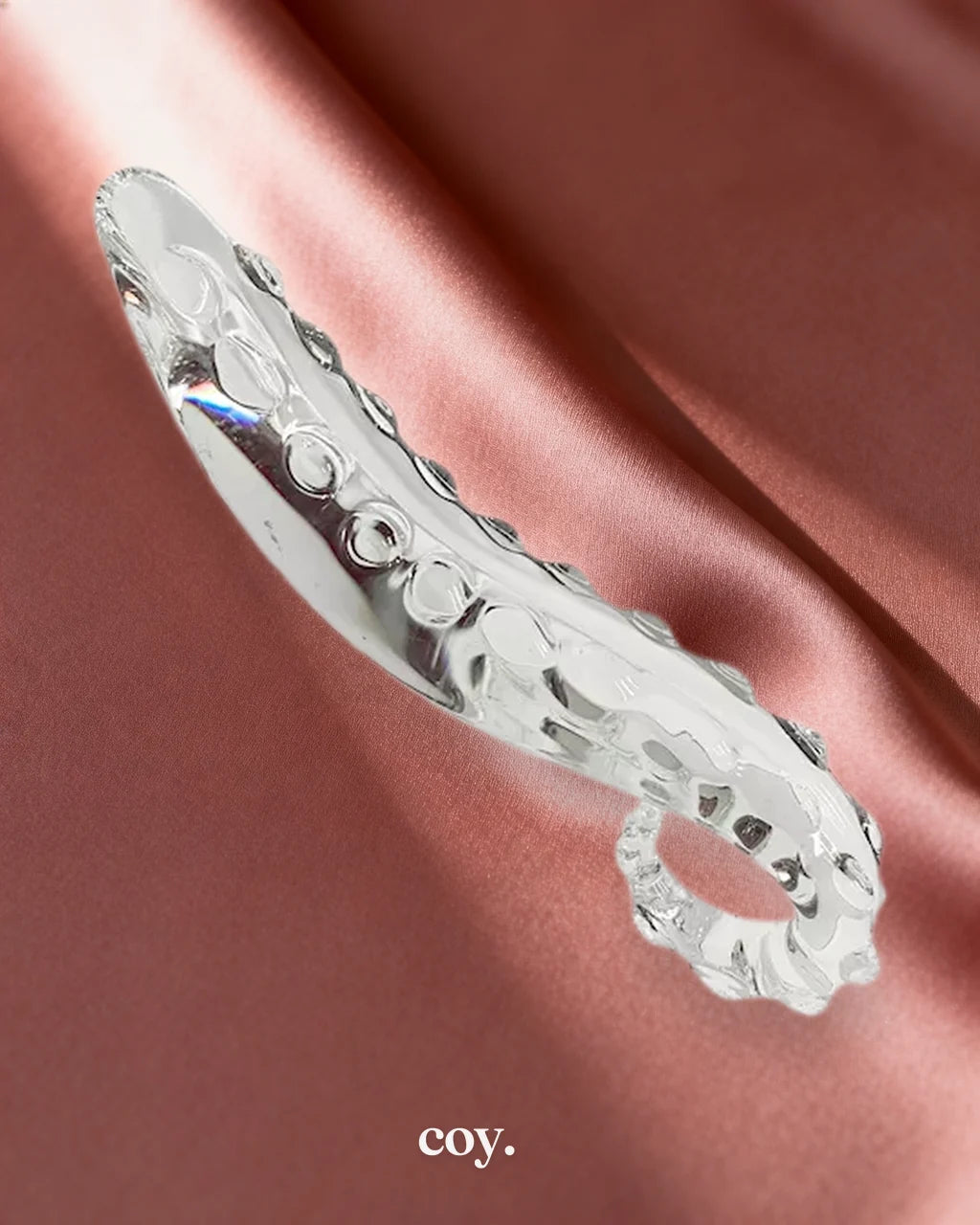 Lucent Saphira Glass Massager — Coy