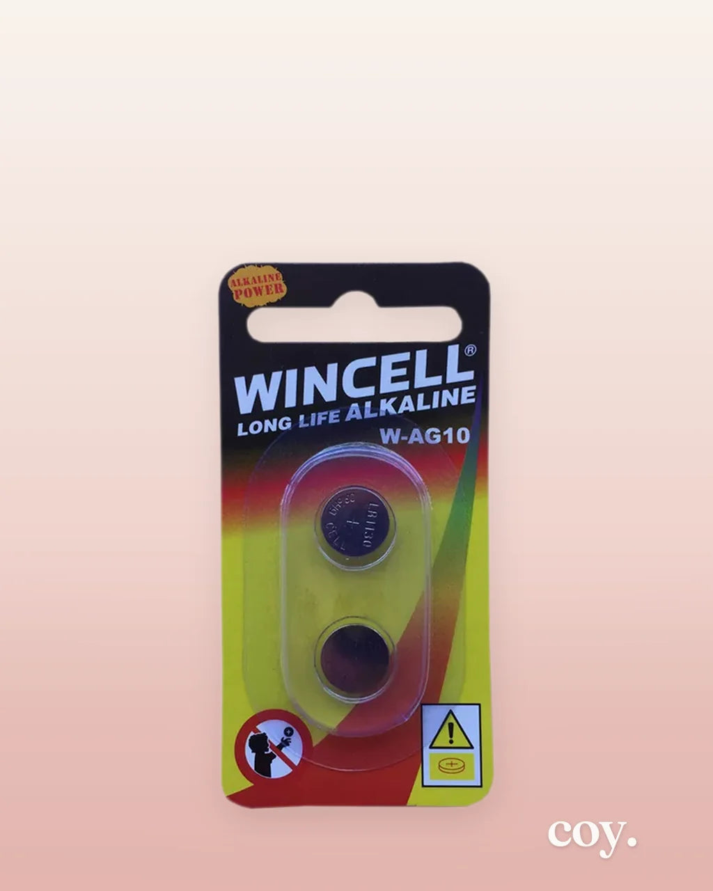 Wincell Long Life Alkaline Ag10 2 Pack — Coy