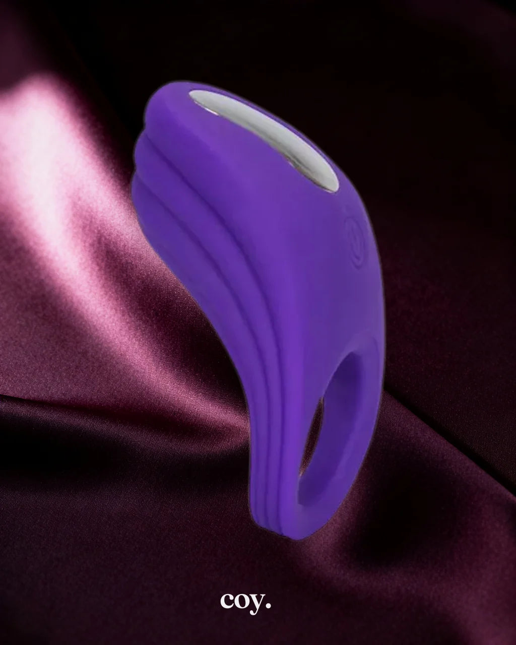 Cal Exotics Silicone Rechargeable Passion Enhancer Cock Ring — Coy