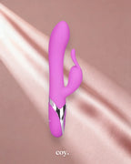 Enchanted Bunny Rabbit Vibrator 9.1 Inch — Purple — Coy