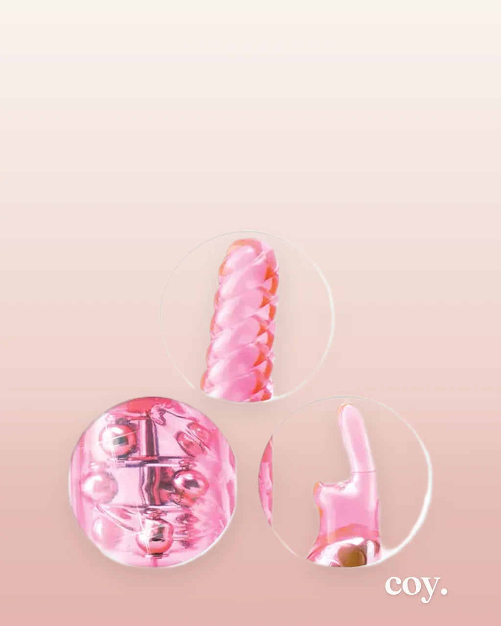 Total Ecstasy Triple Stimulator — Coy