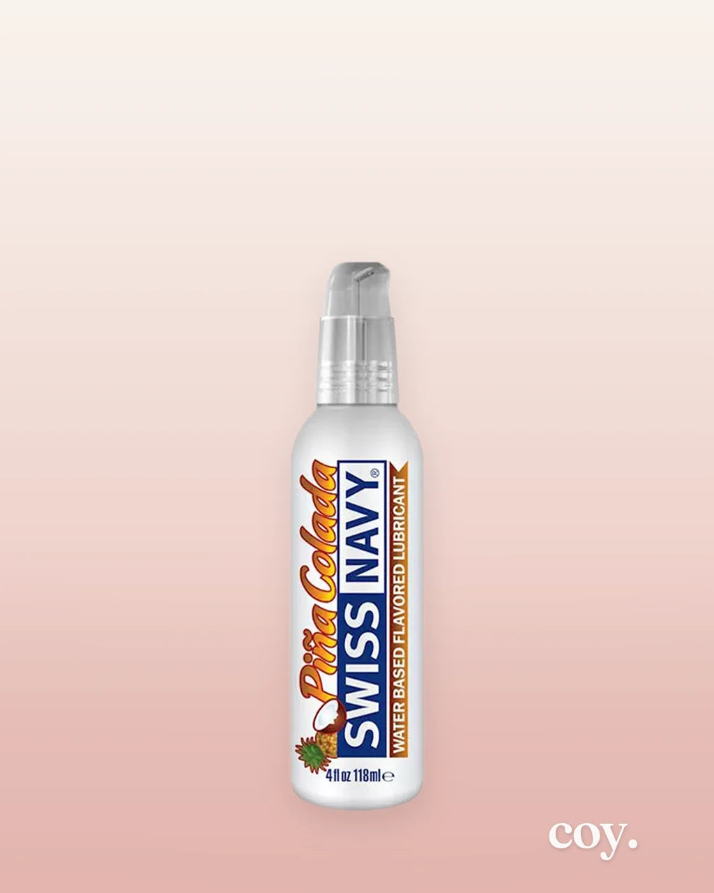 Swiss Navy Water Base Flavored Lubricant Pina Colada 4Oz 118Ml — Coy