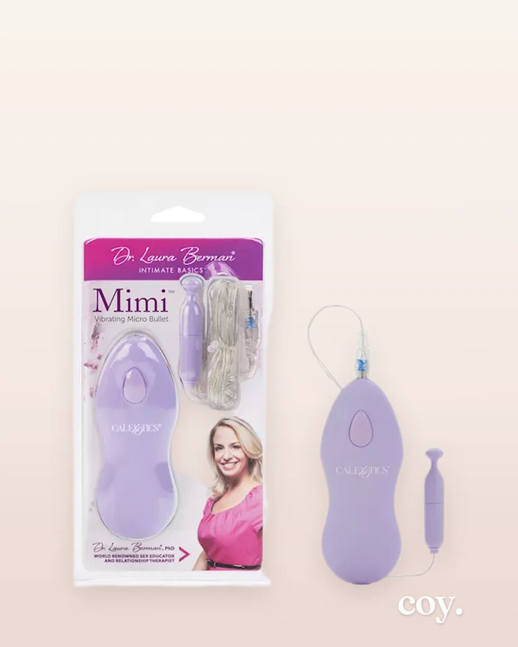 Dr Laura Berman'S Mimi Vibrating Micro Bullet — Coy