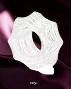 Reversible Ring Set Clear — Coy