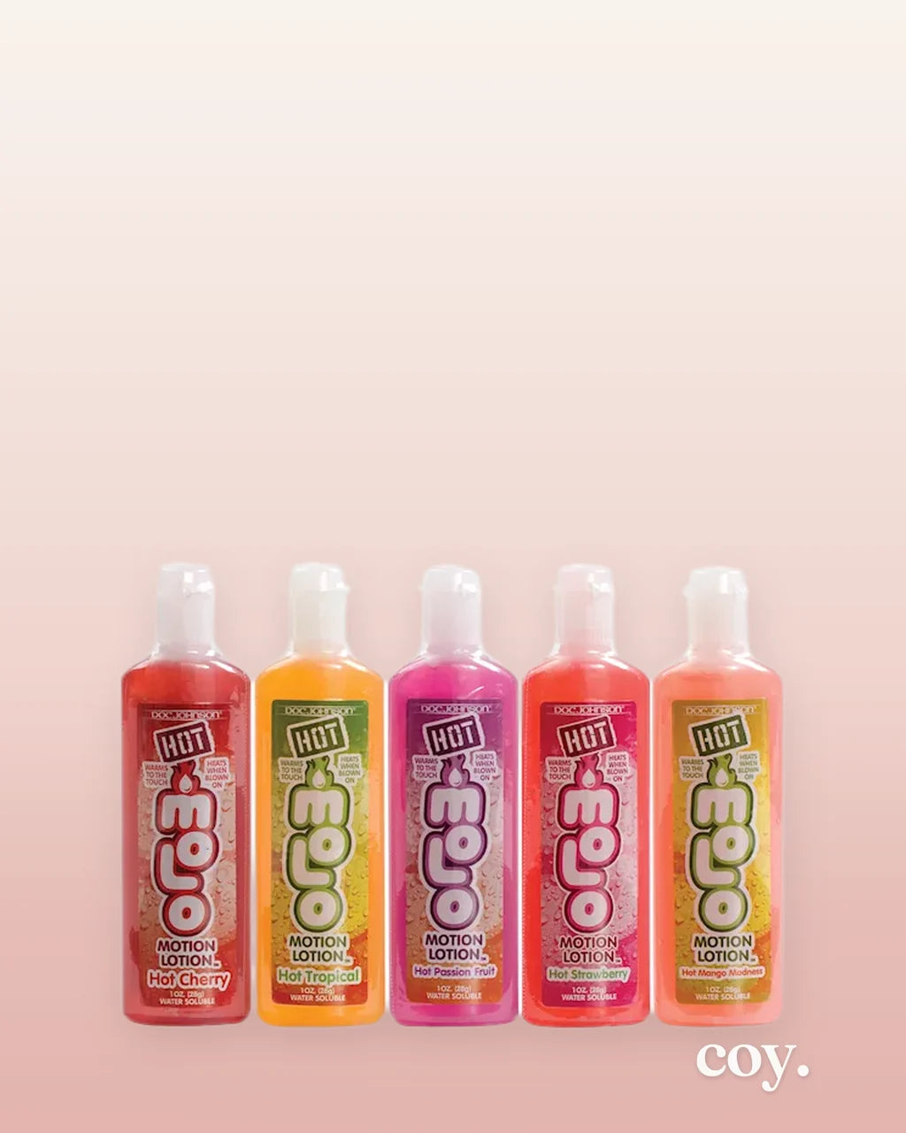 Hot Motion Lotion 5 Pack — Coy