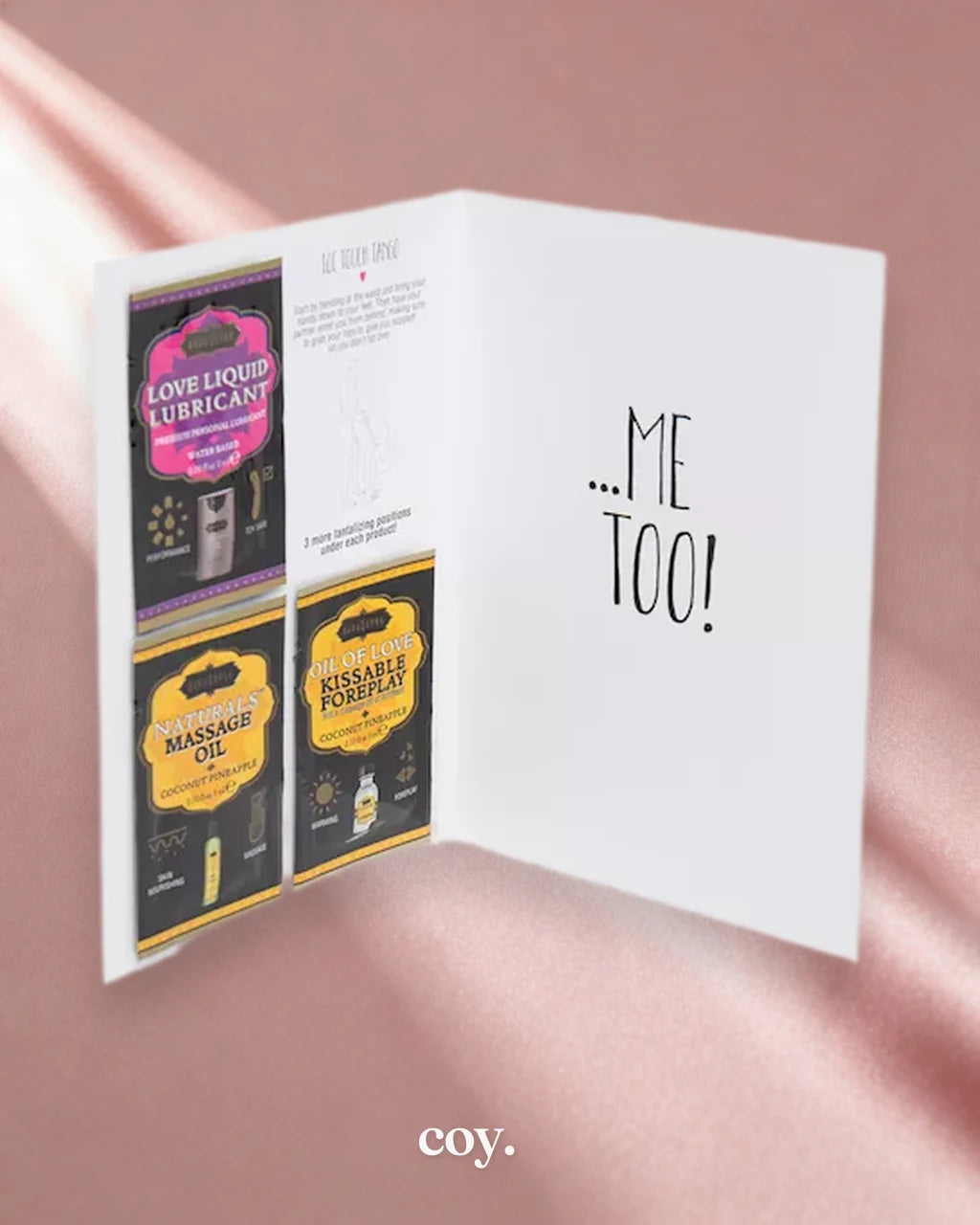 Wanna Fuck?...Me Too Greeting Card — Coy