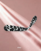 Cal Exotics Hype Flexi-Wand Classic Vibrator 5.5 Inch — Black / White — Coy