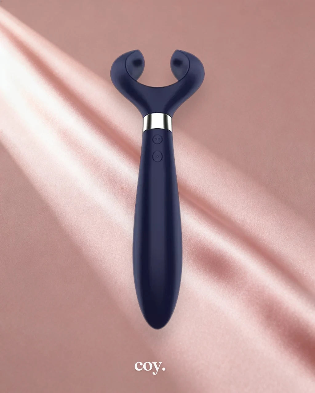 Satisfyer Endless Fun 9.3 Inch Clitoral Vibrator — Blue — Coy