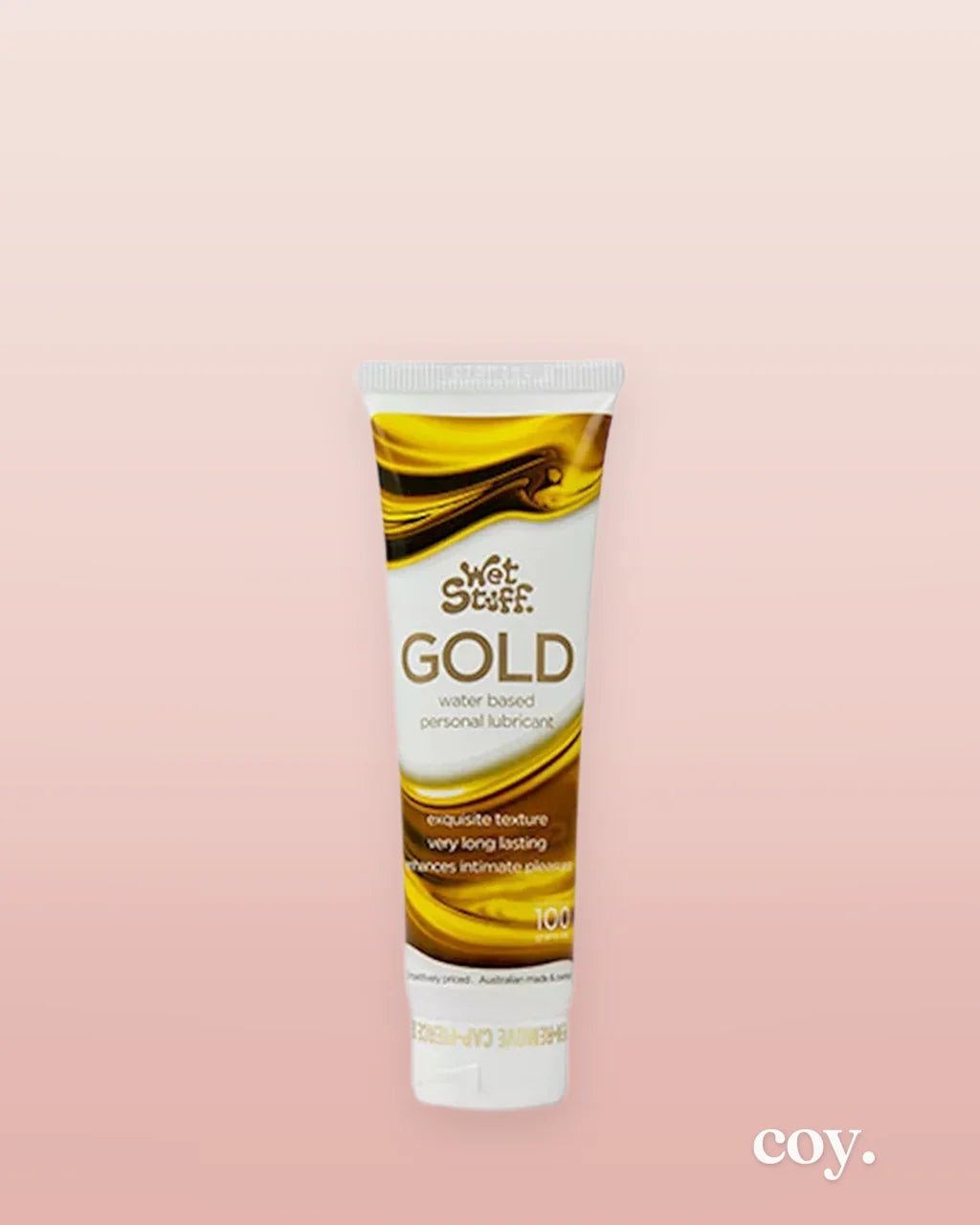 Wet Stuff  Gold Waterbased Lubricant 100G — Coy