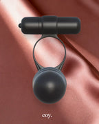 Fantasy C-Ringz Posable Partner Double Penetrator Penetration Dildo — Coy