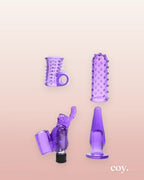 4Play Couples Mini Vibe Kit — Coy