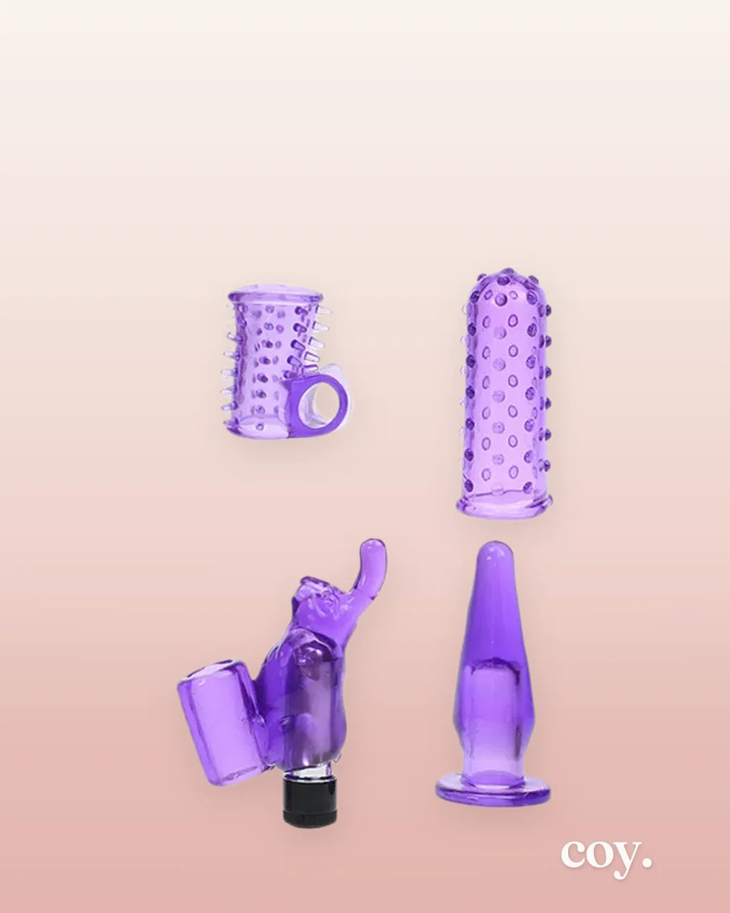 4Play Couples Mini Vibe Kit — Coy