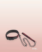 Scandal Collar With Leash — Coy