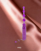 Waterproof Vibrating Pleasure Beads Purple — Coy