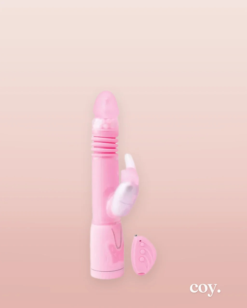 Remote Control Throbbin Rabbit Vibrator — Coy