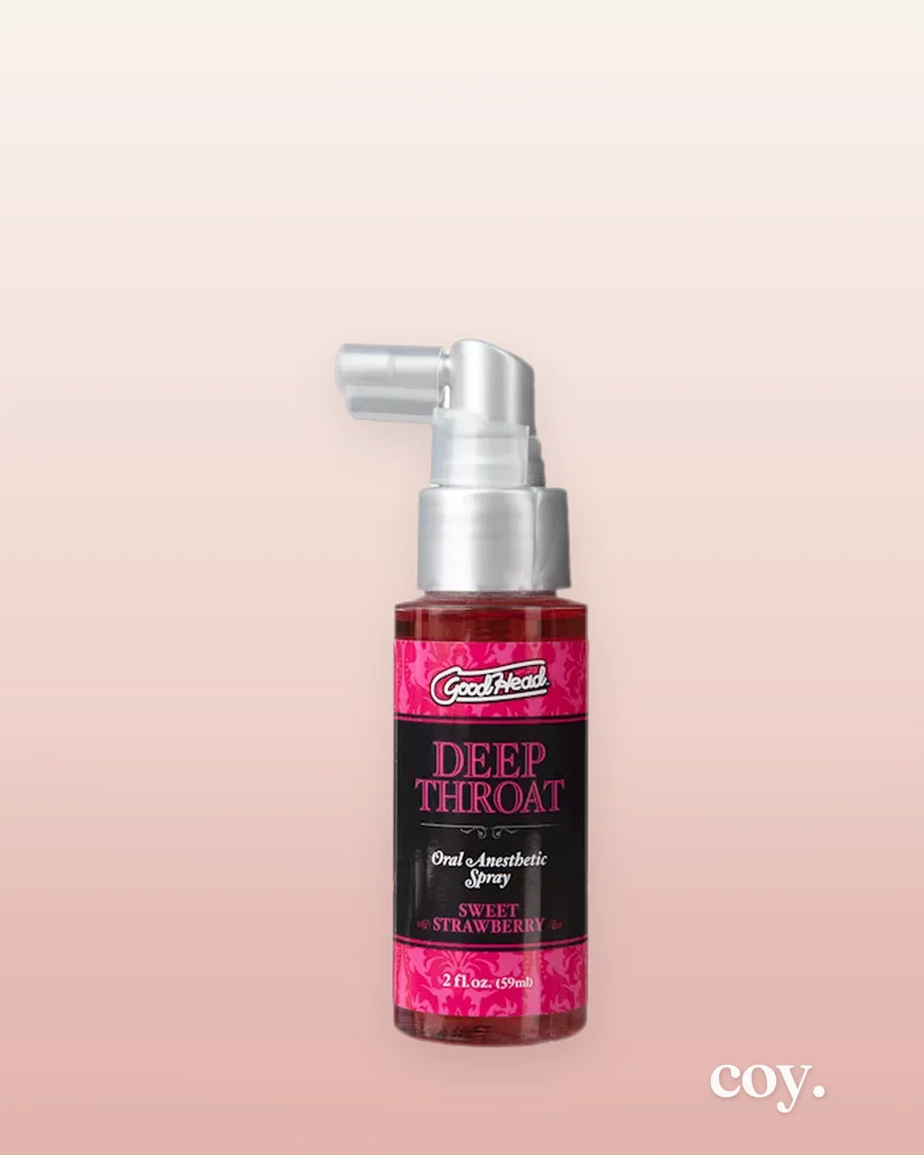 Goodhead Deep Throat Spray Sweet Strawberry — Coy
