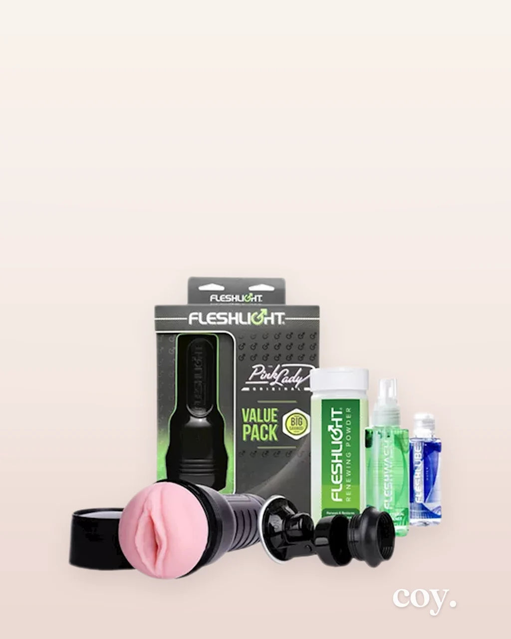 Fleshlight: Pink Lady Original Value Pack — Coy