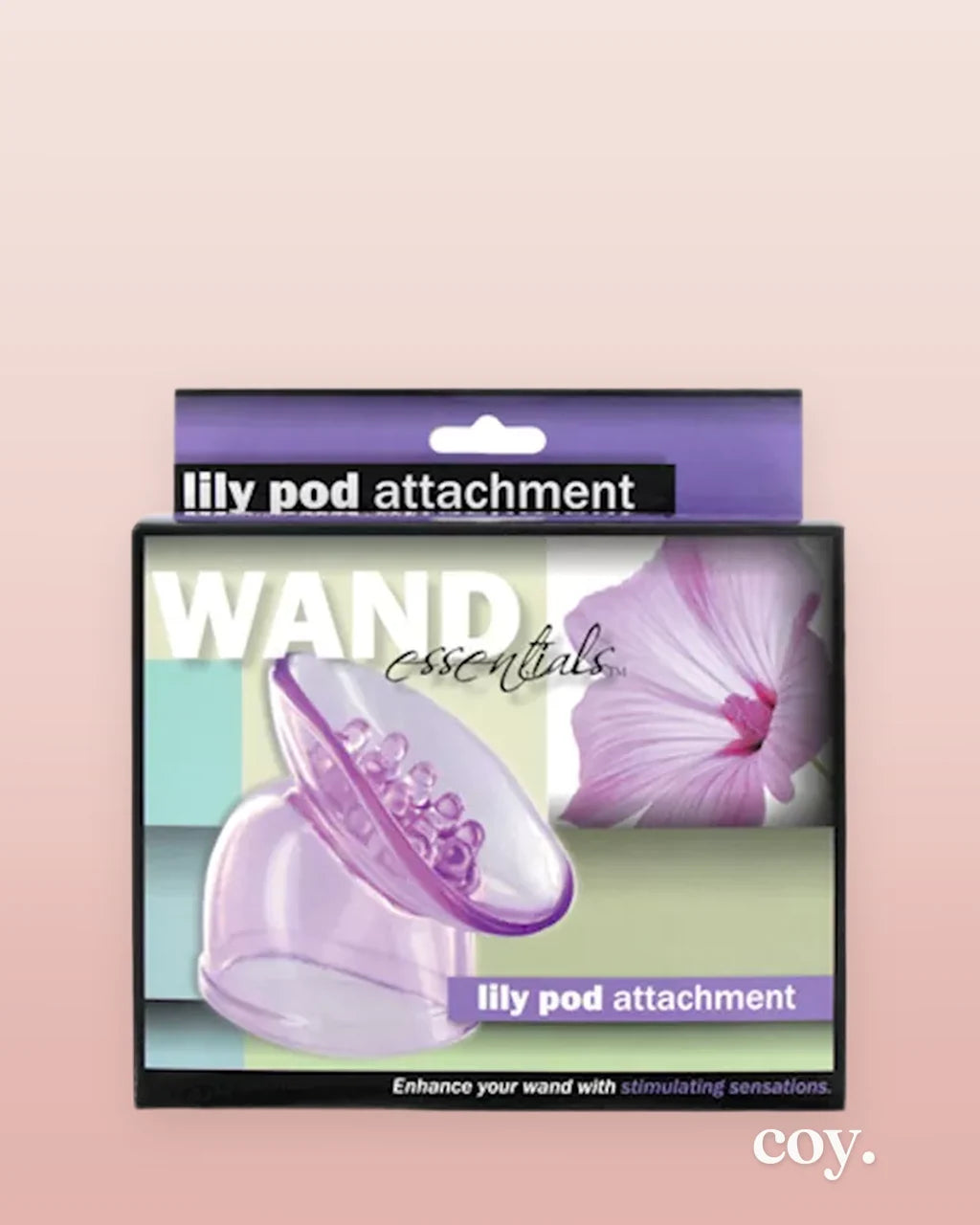 Lily Pod Wand Attachment Boxed — Coy