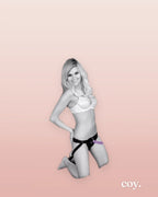 Strap-On and Silicone Dildo Kit — Coy