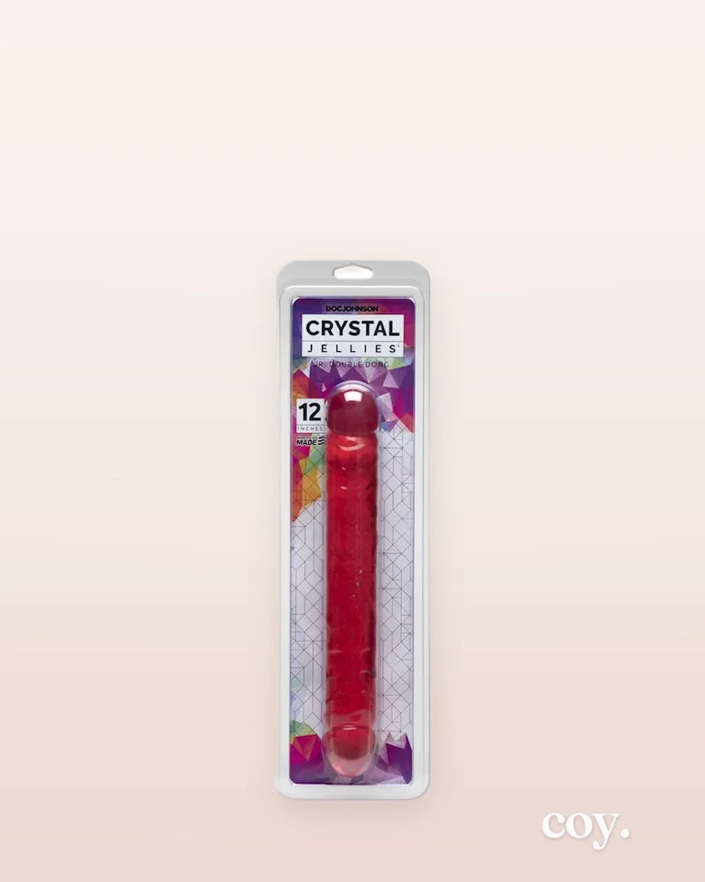 Crystal Jellies 12 Inch Junior Double Ended Dildo — Coy