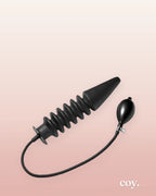 Accordion Inflatable Xl Anal Plug — Coy