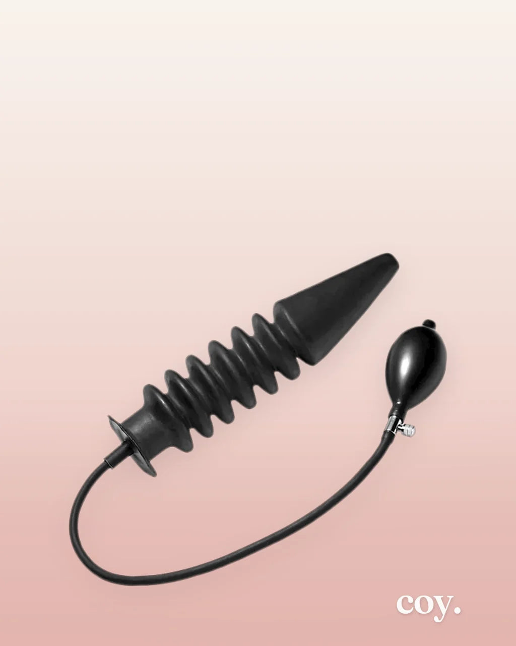 Accordion Inflatable Xl Anal Plug — Coy