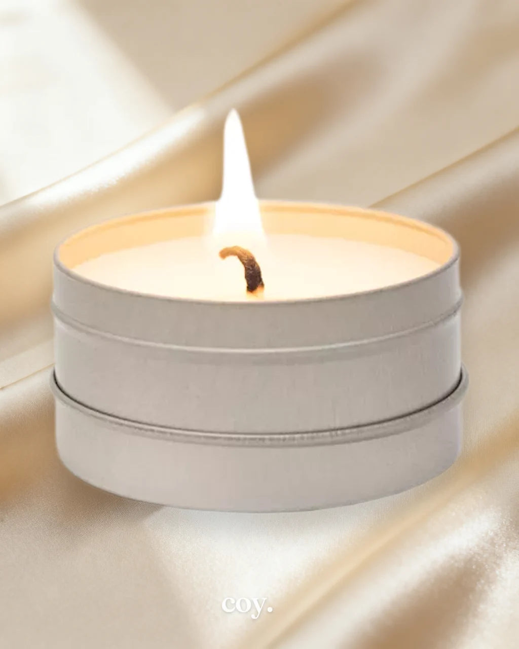 Share Satisfaction Mini Massage Candle — Coy