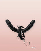 Fetish Fantasyvibrating Double Delight Strap-On — Coy