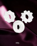 Reversible Ring Set Clear — Coy