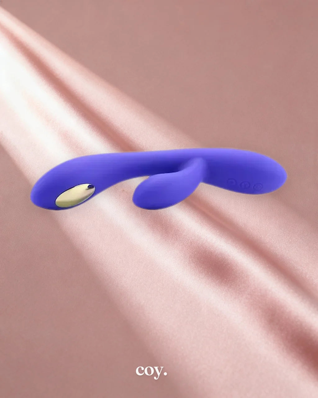 Cal Exotics Impulse Intimate E-Stimulator Dual Wand 8.5 Inch — Purple — Coy