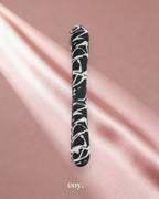 Cal Exotics Hype Flexi-Wand Classic Vibrator 5.5 Inch — Black / White — Coy