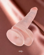 King Cock Suction Cup Dildo with Balls 6 Inch — Coy