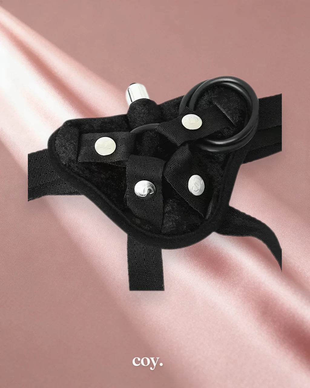 Vibrating Strap-On — Coy