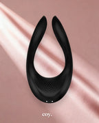 Satisfyer Endless Joy Clitoral Vibrator — Black — Coy