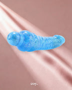 Cal Exotics Sparkle Glitter Jack 6 Inch Classic Vibrator — Blue — Coy