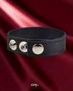 Colt Leather C/B Strap Adjustable 3-Snap — Coy