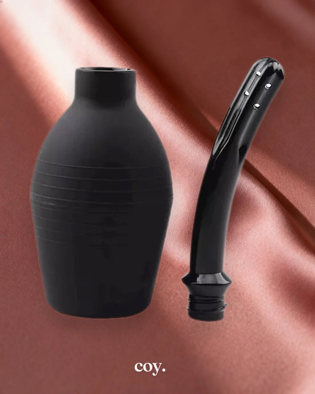 Amore Booty Cleanser 10 Inch Douche — Black — Coy