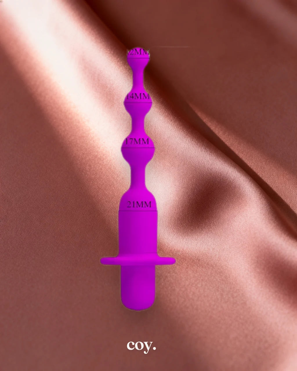 Pretty Love Hermosa Vibrating Anal Plug 5.3 Inch — Coy