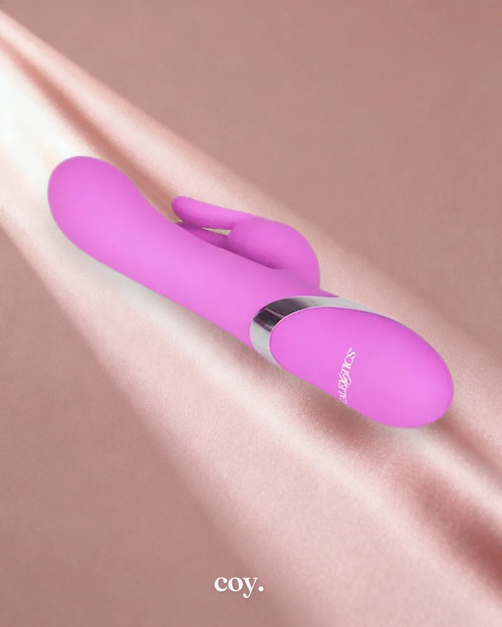 Enchanted Bunny Rabbit Vibrator 9.1 Inch — Purple — Coy